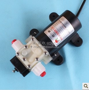 Free shipping 12V 45W micro diaphragm pump discharge pressure backflow PLD-1206 thread water pump wa