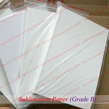 Free shipping A4 size sublimation paper transfer paper mainly use for heat press machine Grade B