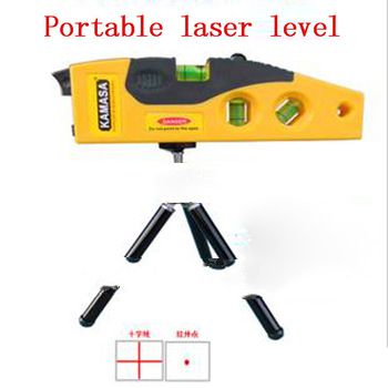 Free shipping cross line laser levels measuring tool with tripod rotary laser tool  Hot sales spirit