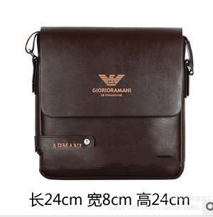 Free shipping famous brand man bag Korean version of casual men's shoulder bag Messenger bag bri