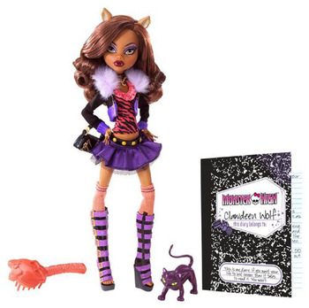 Genuine the Monster High dolls/Favorite protagonist Series,BBC40 Clawdeen Wolf/original  toy/gift fo