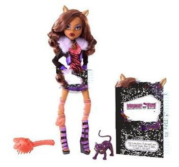 Genuine the Monster High dolls/Favorite protagonist Series,Clawdeen Wolf/original monster high toy/g