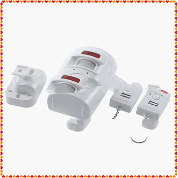 Home System 2 Remote Control Wireless IR Infrared Motion Sensor Alarm Security Detector Wholesale