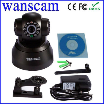 New 32G TF Micro SD Card Supported Wireless / Wired IP Camera ,Dual Audio Pan/Tilt Home Security Sur