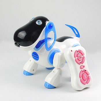 New Arrival Smart Toy Dog Infrared Remote Control Series RC Cute Dog Robot Dog Free Shipping