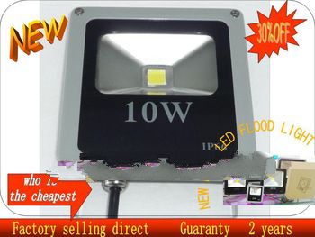 New LED flat panel flood light 10W 20W 30W outdoor  lamp IP66 input 95-265V factory sale cheap price