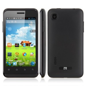 Original ZTE V889S Blade C 4 inch Dual Core MTK6577 Mobile Phone Android 4.1 Black 512M 4G Memory WI