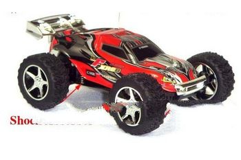 Promotion free shipping  best quality  WL 2019 High speed Rc Truck ( 20-30km/hour) Super car  Remote