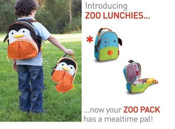 Retail design brand Zoo cartoon lunch bag for kids,Animal printed childrens' Insulation meal pac