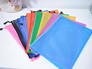 folder A4 bag waterproof document bags kit paper bags double layer scrub zipper bags briefcase