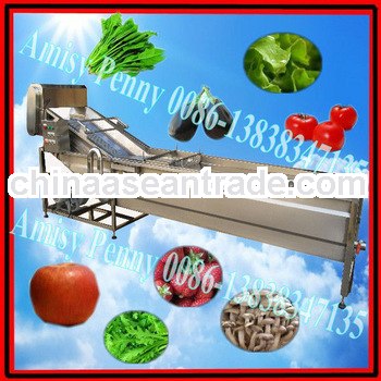 0132 autoamtic fruit washing machine/fruit and vegetable brush washer/0086-13838347135