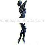 Wood Ladies Naked Wall Decor