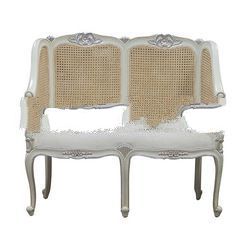 Lounge Chair with Rattan Upholstered