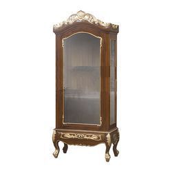 Mahogany Carved China Display Cabinet