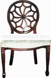 Spider Nest Dining Chair - Antique Reproduction Dining Room Set Furniture