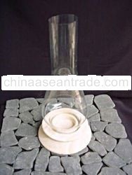 STONE CANDLE HOLDER