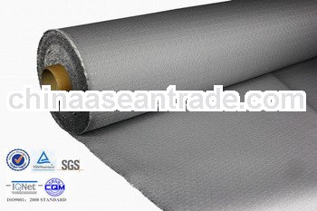 0.2mm 37oz polyurethane coated glass fiber stainless wire cloth for engineer thermal insulation