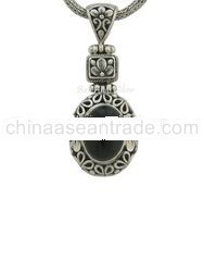 Sterling Silver Designer Bali Jewelry , Bali Pendant , Bali Jewelry , Silver Pendant