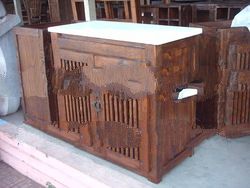 Wooden chest