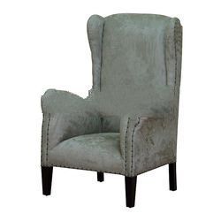 High Wings Back Chair with Full Upholstery