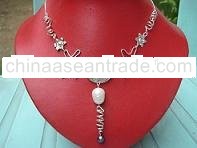 pearl necklaces