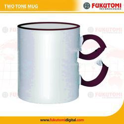 Singapur 11oz Tazas de Sublimacion Rim Handle-Maron