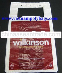 Blockhead poly plastic bag made in Viet nam