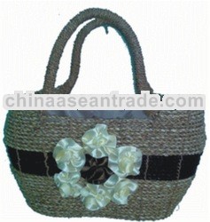 Natural hand bag