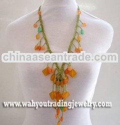 Glass Beads Necklace