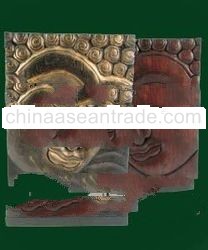 wooden buddha