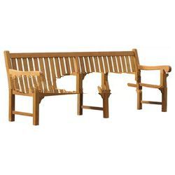 Teak Patio Furniture - Big Classic Bench 240 Cm