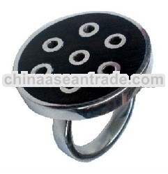 Ring Ebony Jewelry Silver