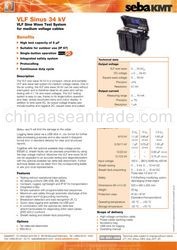 VLF Sin 34 kV