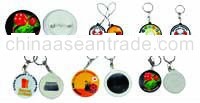 Pins, Badges, Buttons, Keychain, Bottle Opener, Phone accessories