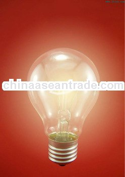 1000hours 100w standard electric incandescent bulbs