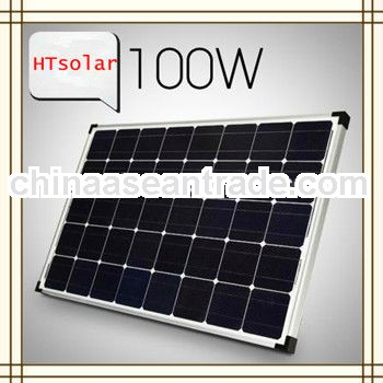 100W monocrystalline Price per watt solar panels with 25 years warranty