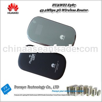 100% Original Unlock HSPA+ 43.2Mbps HUAWEI E587 3G Wireless Router