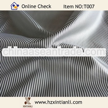 100 Polyester Striped Sleeve Lining Fabrics