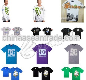 100% Polyester xxl round neck tee shirts 100% cotton