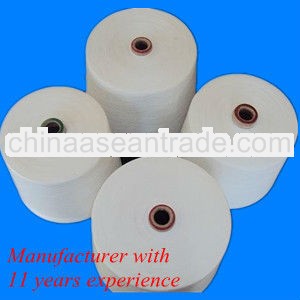 100% close virgin polyester spun yarn manufacturer for India market 40s/1