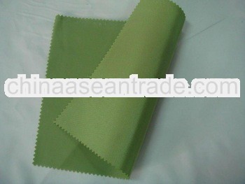 100% green polyester with pvc coating for raincoat/poncho/bag/rainweaR