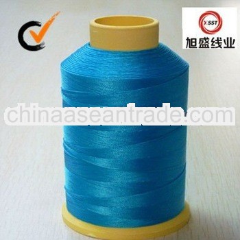 100% polyester bonded thread UV bonded thread for shoes for tent ,welcome to buy