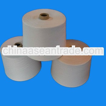 100% polyester ring spun yarn for weaving knitting