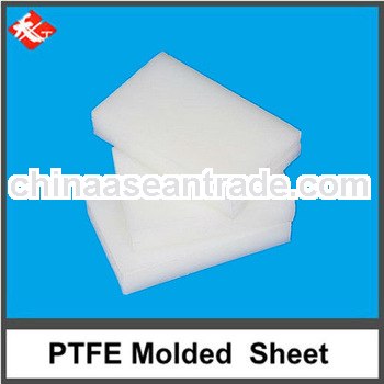 100% virgin natural white color PTFE teflon plate