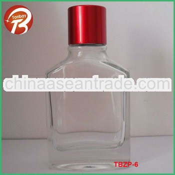 100ml clear glass perfume bottle with cap TBZP-6