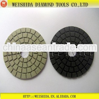 100mm diamond resin concrete polishing pad dry use