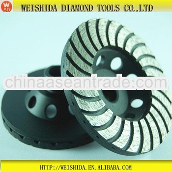 100mm m16 turbo diamond segments diamond cup wheel