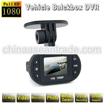 1080p G-sensor loop recording night vision car cam black box