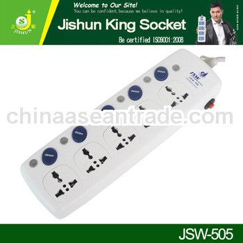 10A Nepal Multi Plug Wall Hotel Extension Socket