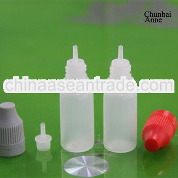 10/20/30ml ldpe eye drop container childsafety tamper seal long tip for vape liquid packaging